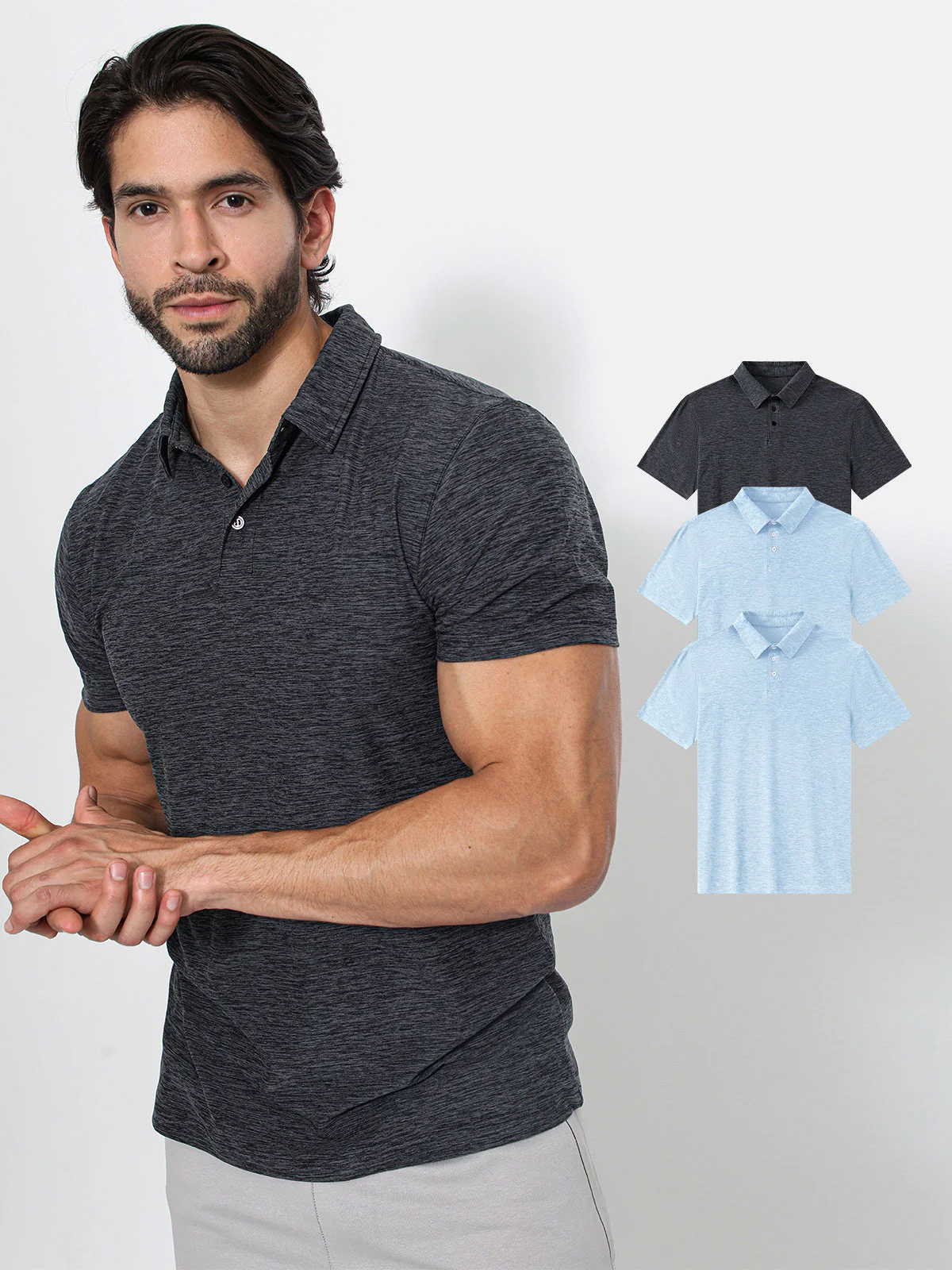 3-Pack Softest Performance Active Polo - Image 21