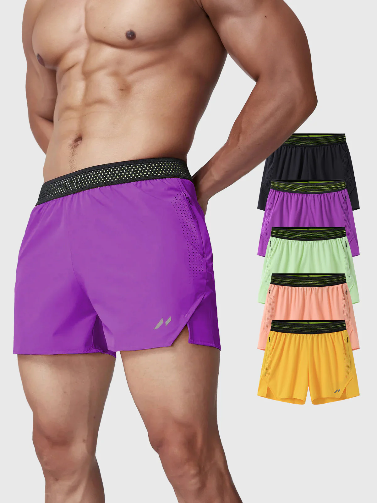 5-Pack 3" Movement Short Stay Cool - Image 14