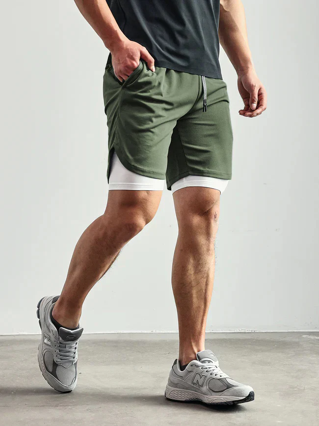 8" Kinetic Pocket Lined 2 in 1 Mesh Short - Image 13