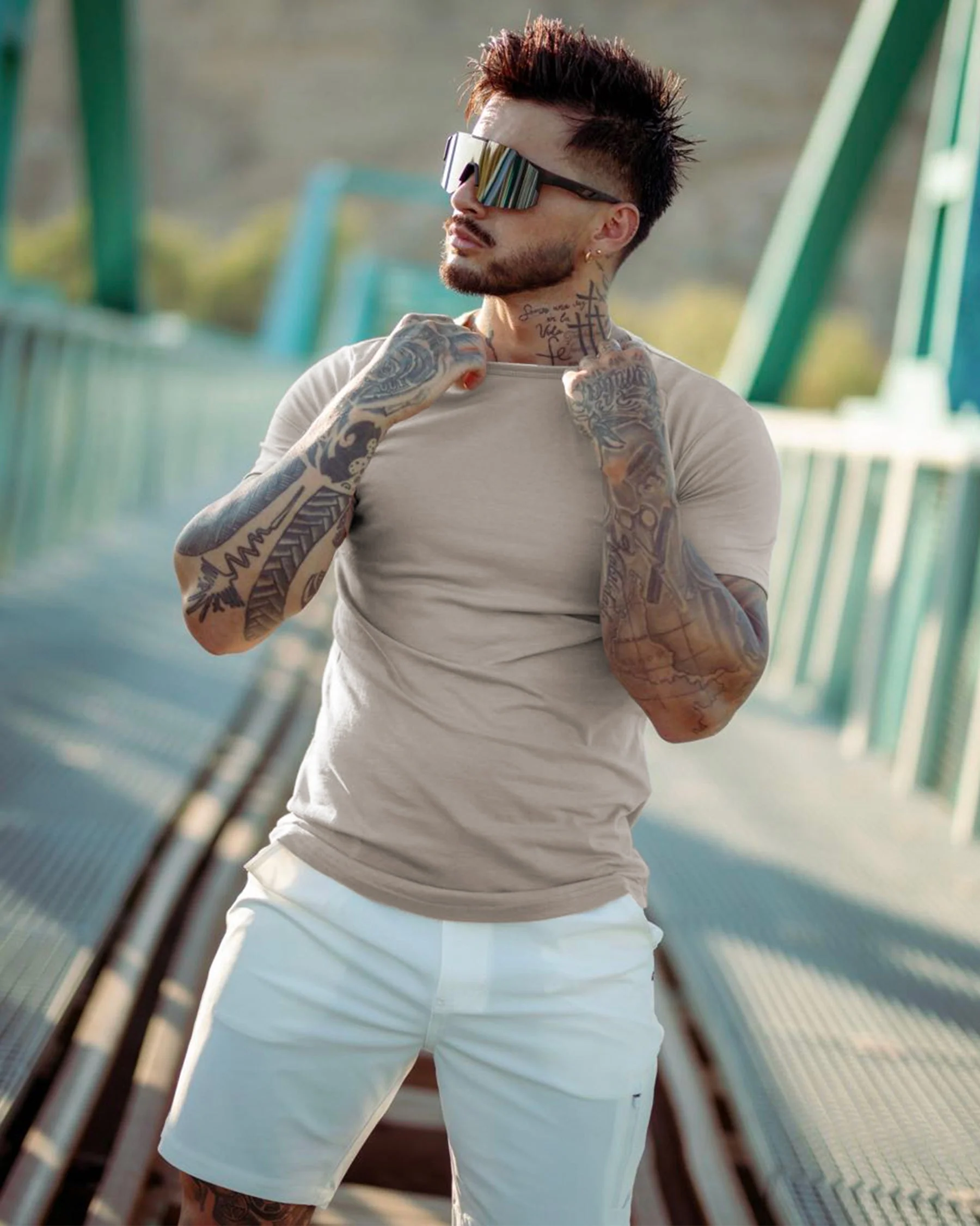 All Day Elite Curve-Hem Tee Short Sleeve New - Image 41