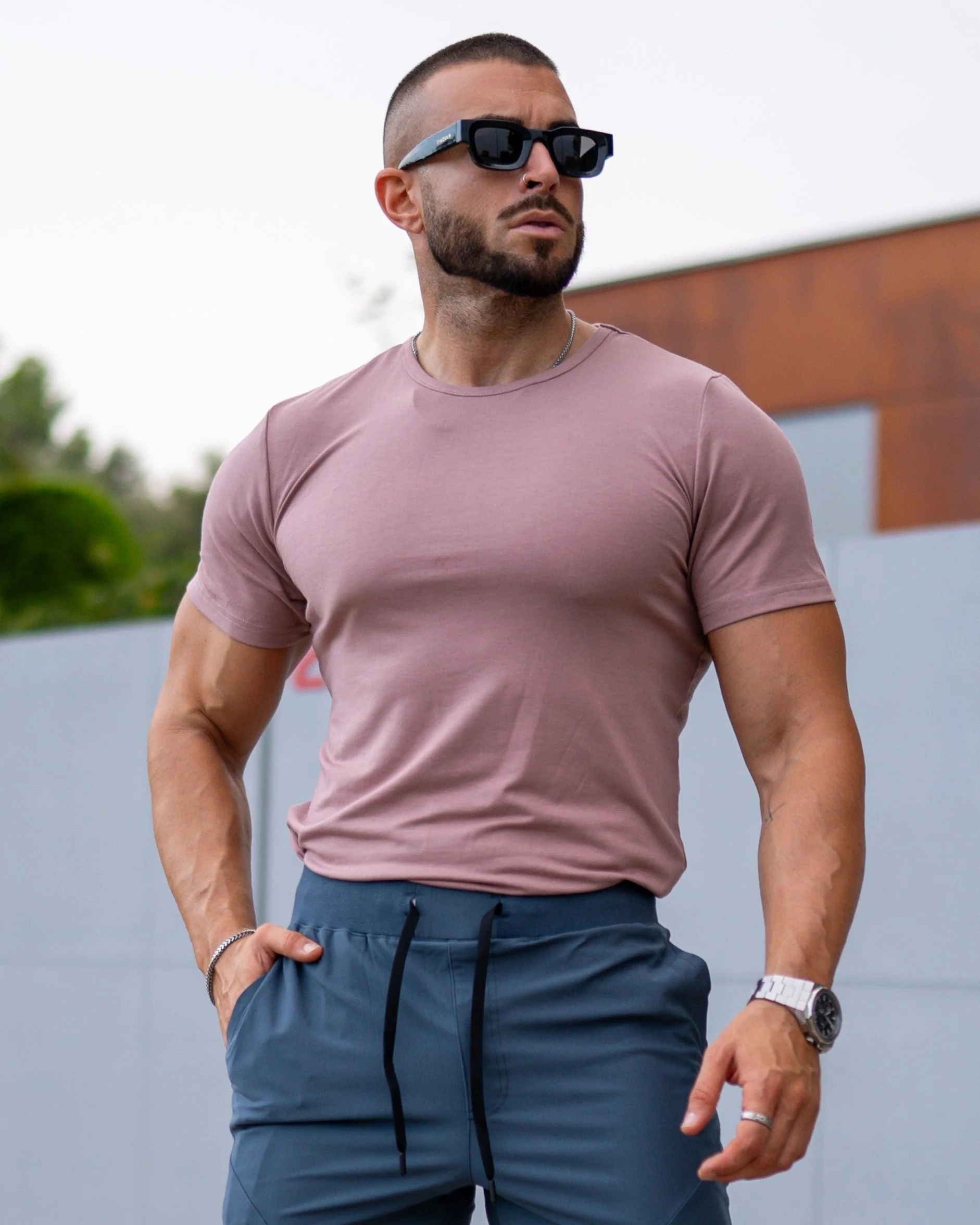 All Day Elite Curve-Hem Tee Tech Short Sleeve - Image 15