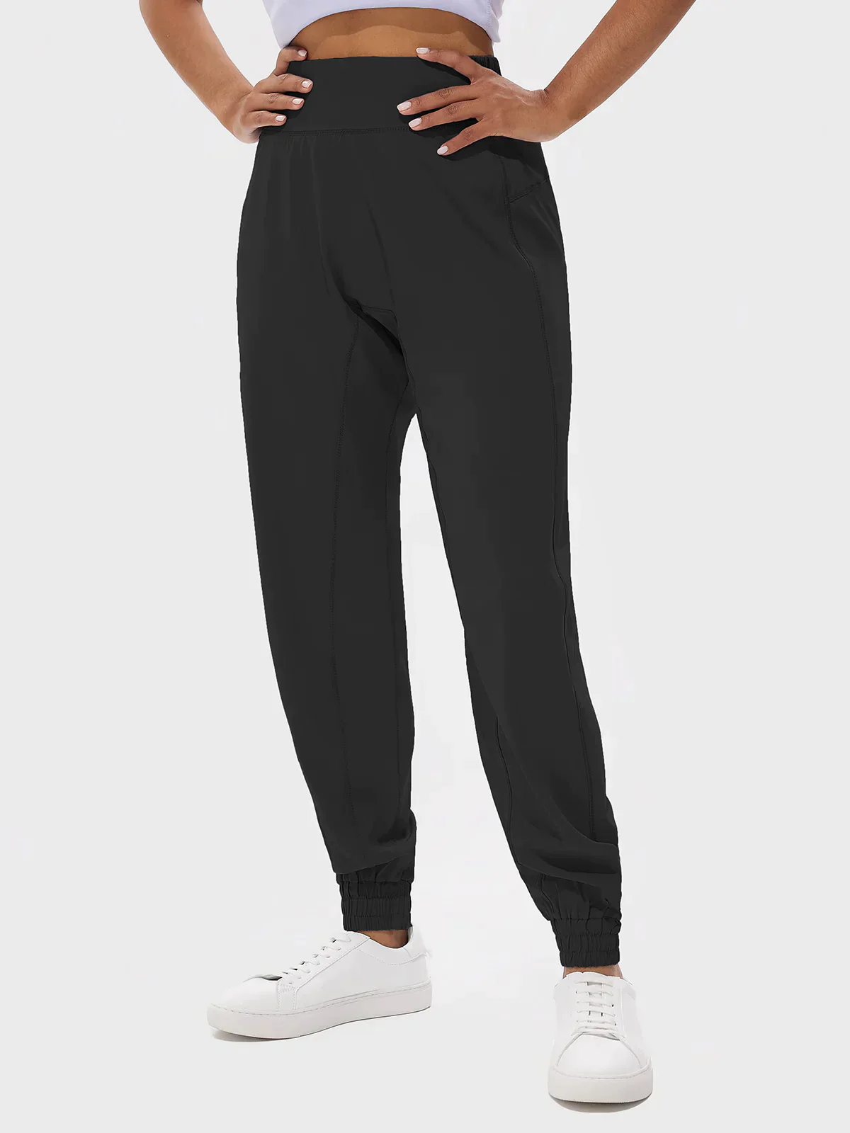 Lightweight Quick Dry High Waist Jogger - Image 5