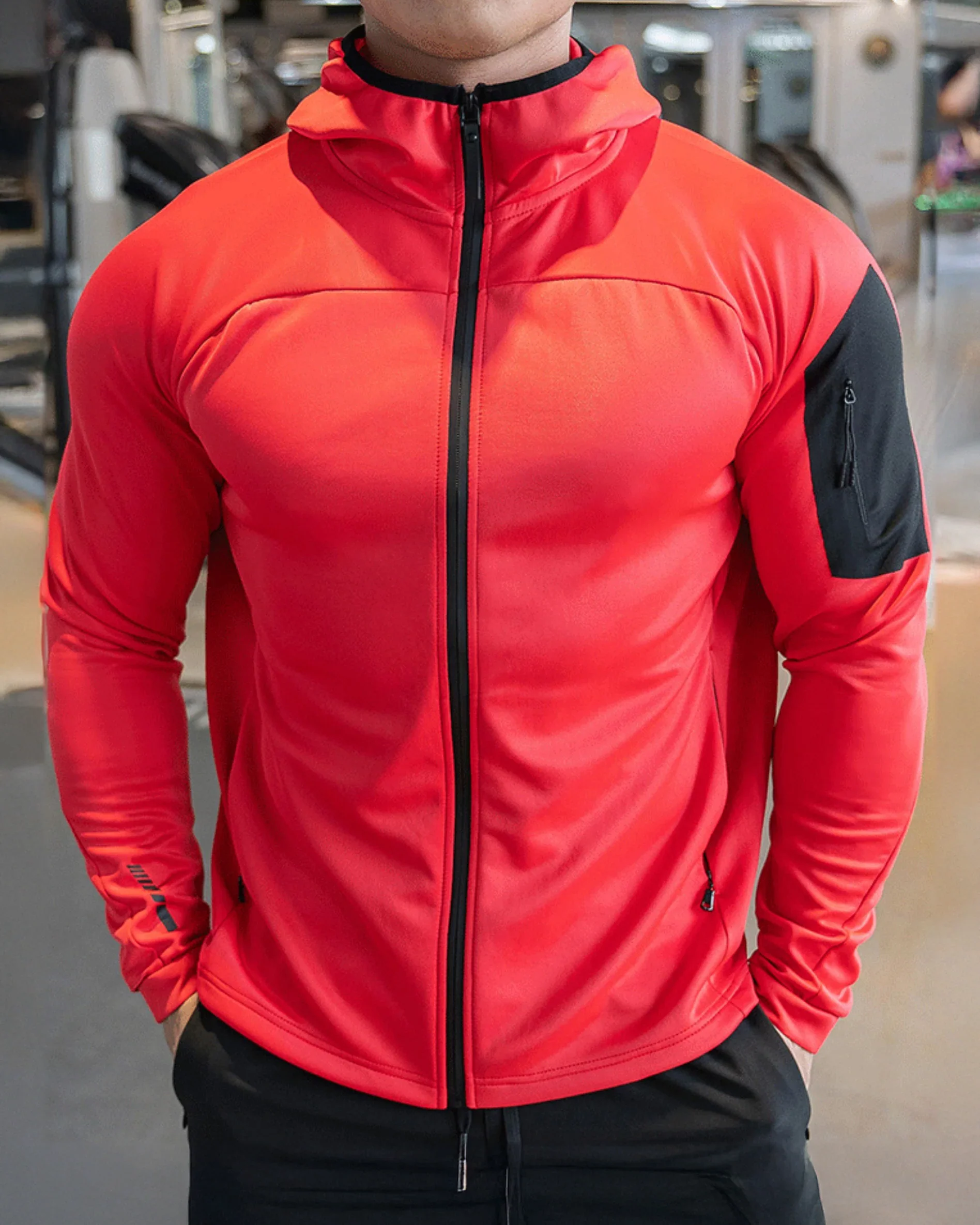 Arm Pocket Performance Hooded Jacket - Image 10