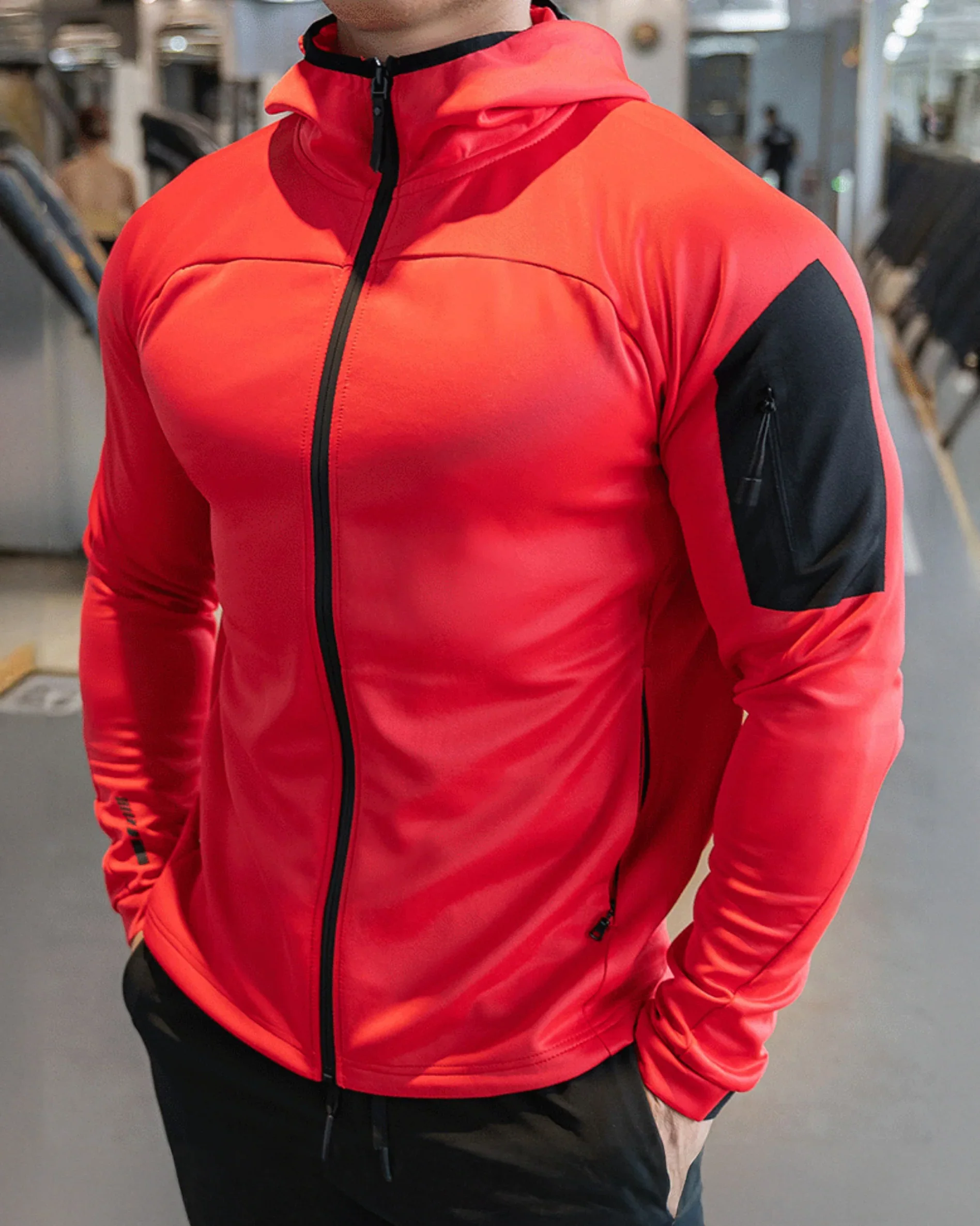 Arm Pocket Performance Hooded Jacket - Image 11