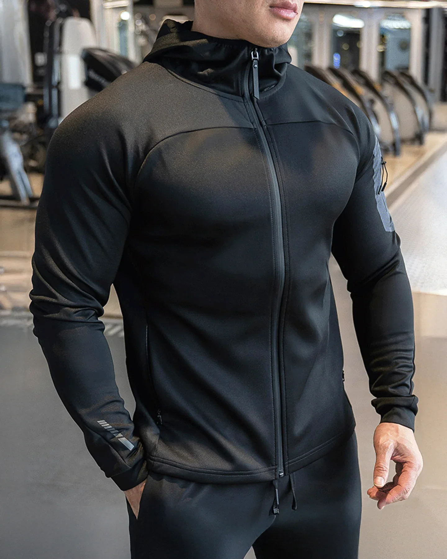 Arm Pocket Performance Hooded Jacket - Image 12