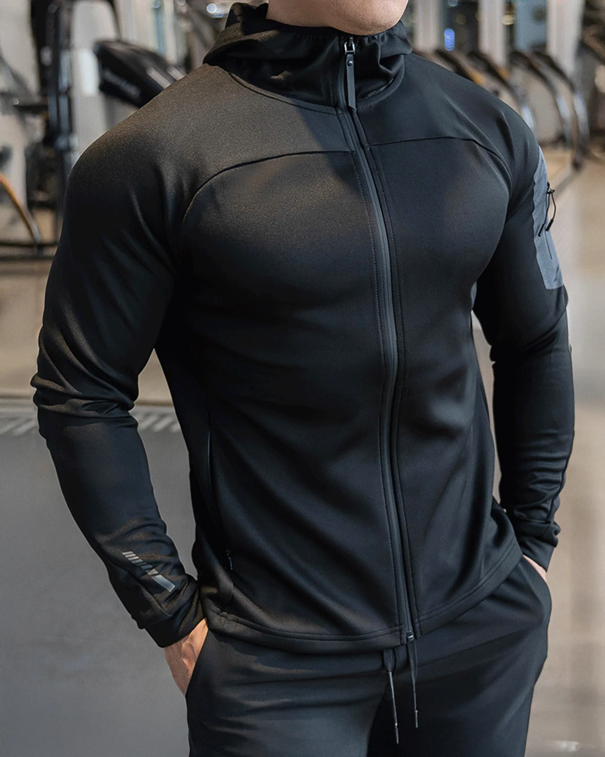 Arm Pocket Performance Hooded Jacket - Image 13