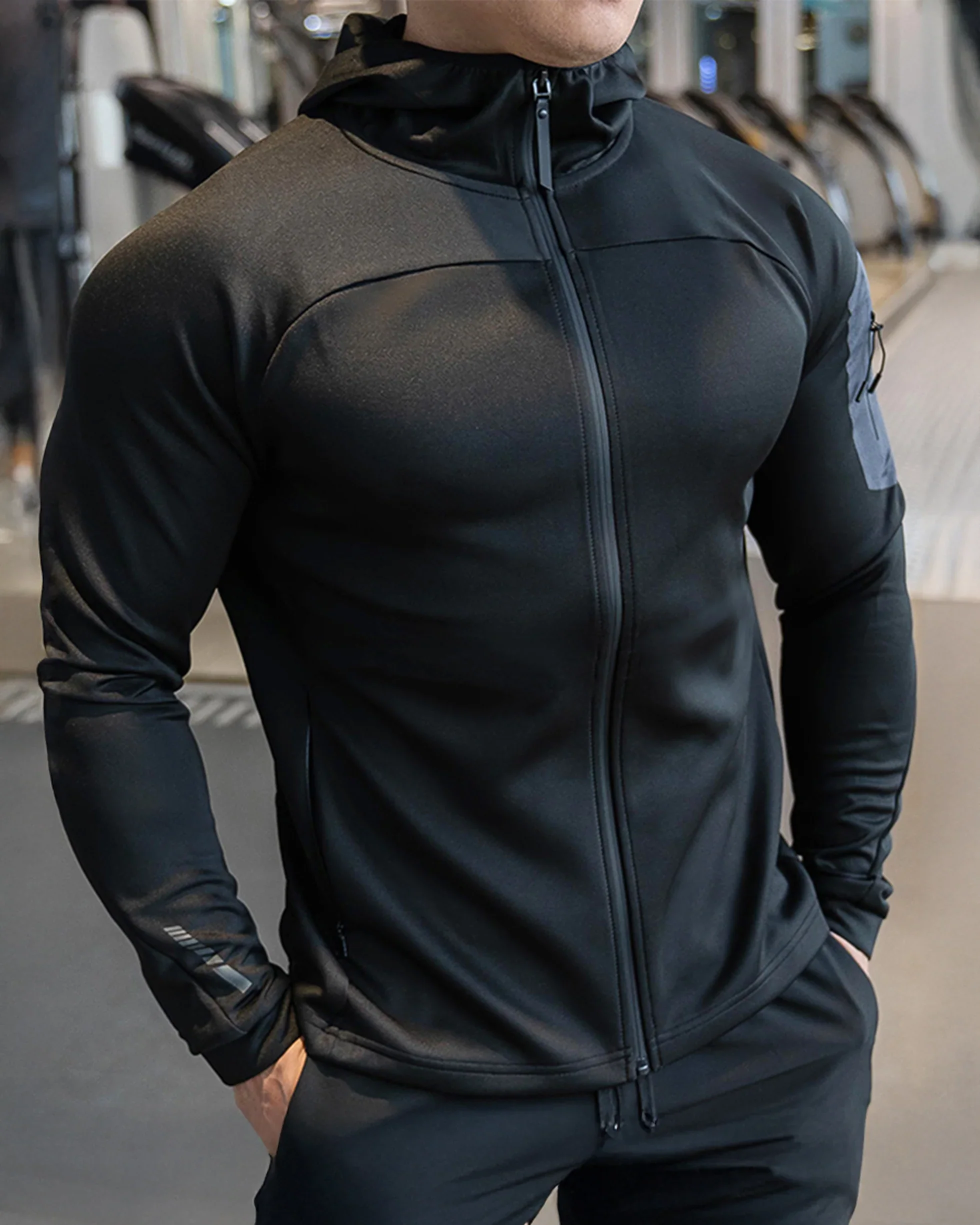 Arm Pocket Performance Hooded Jacket - Image 14