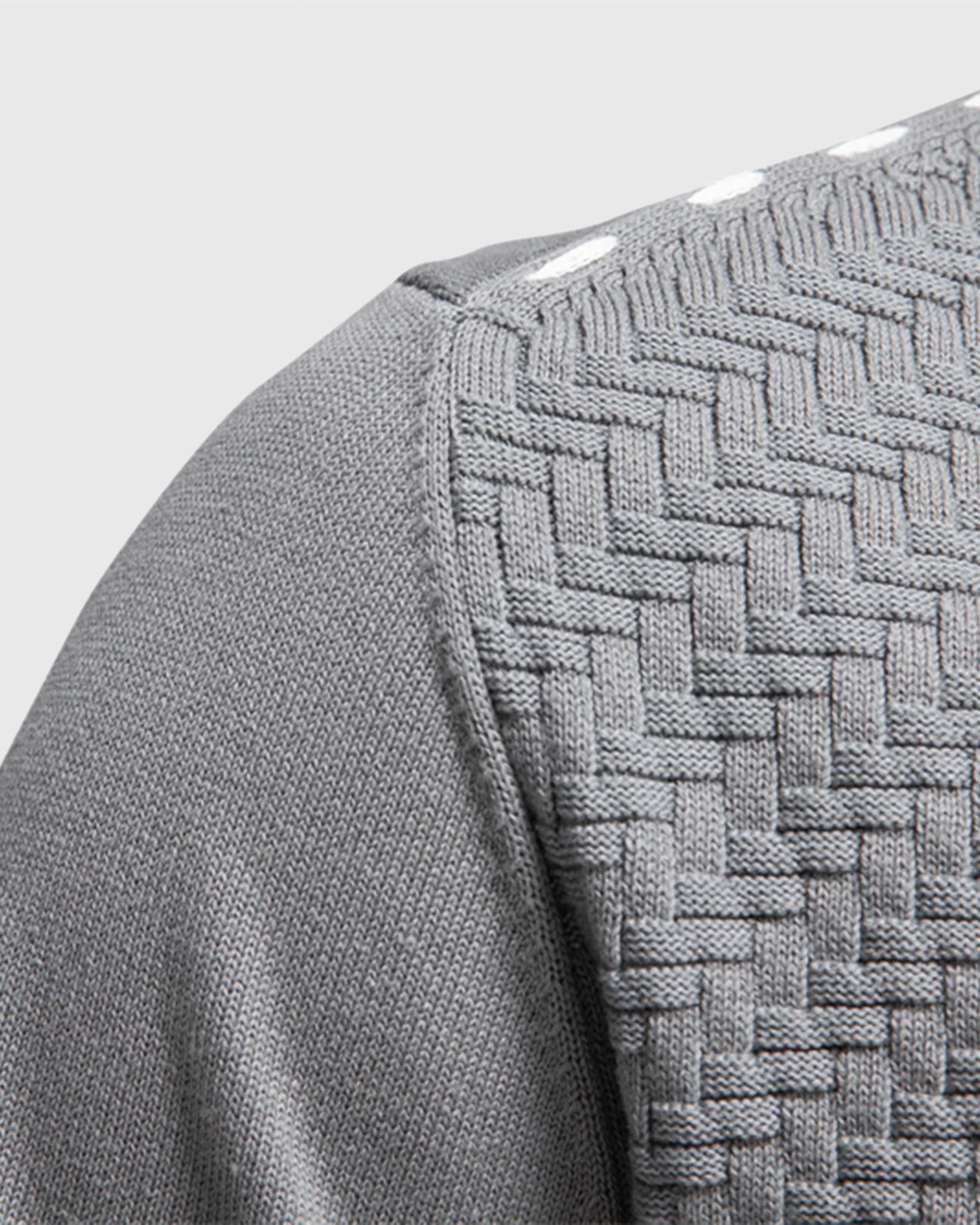 Basket Knit V Neck Cardigan New - Image 2