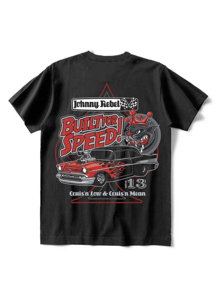 Built For Speed Muscle Car T-Shirt - Image 2