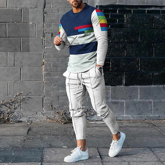 Long Sleeve Casual Two-piece Set