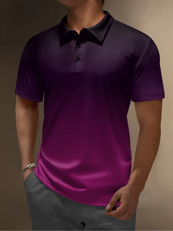 Casual Zipper Polo