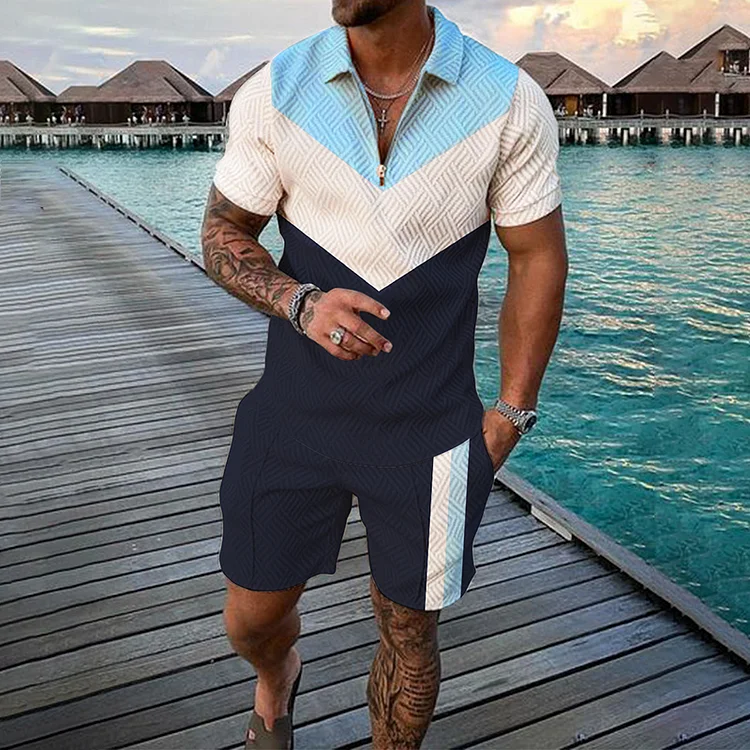 Catalyst Polo Shirt And Shorts Co-Ord - Image 2