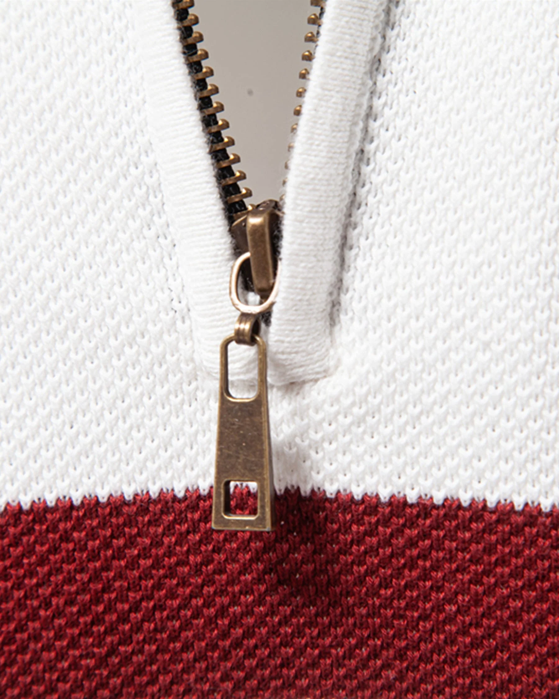 Color-Block Quarter-Zip Sweater - Image 13