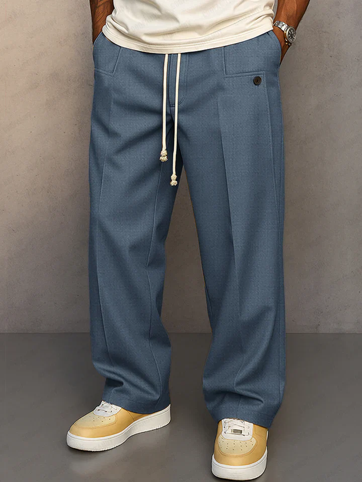 Comfy Urban Style Drawstring Pants - Image 4