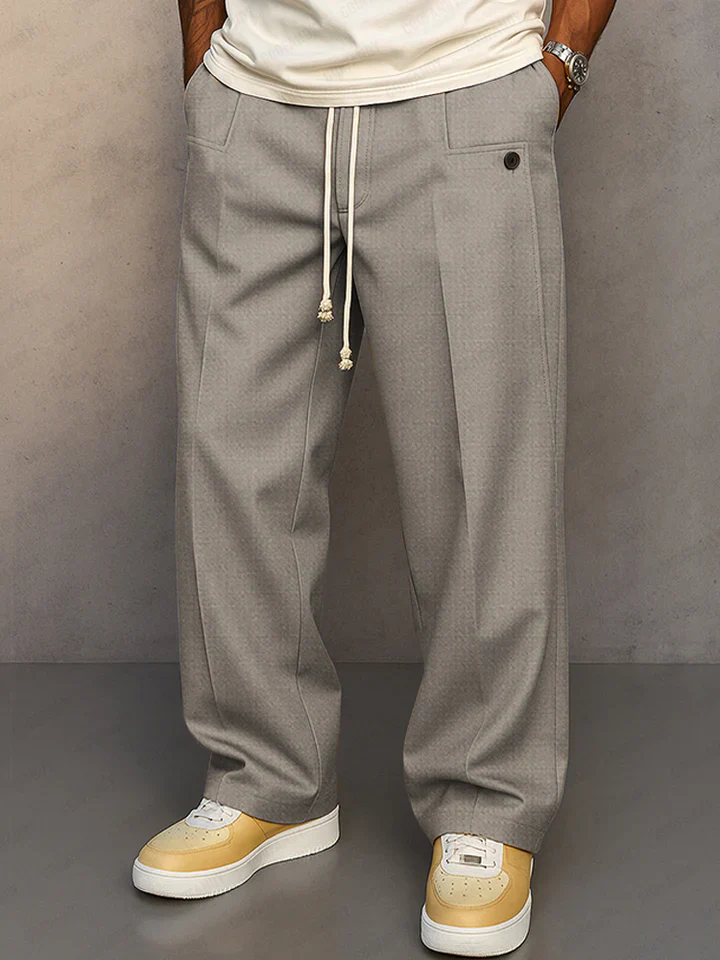 Comfy Urban Style Drawstring Pants - Image 5