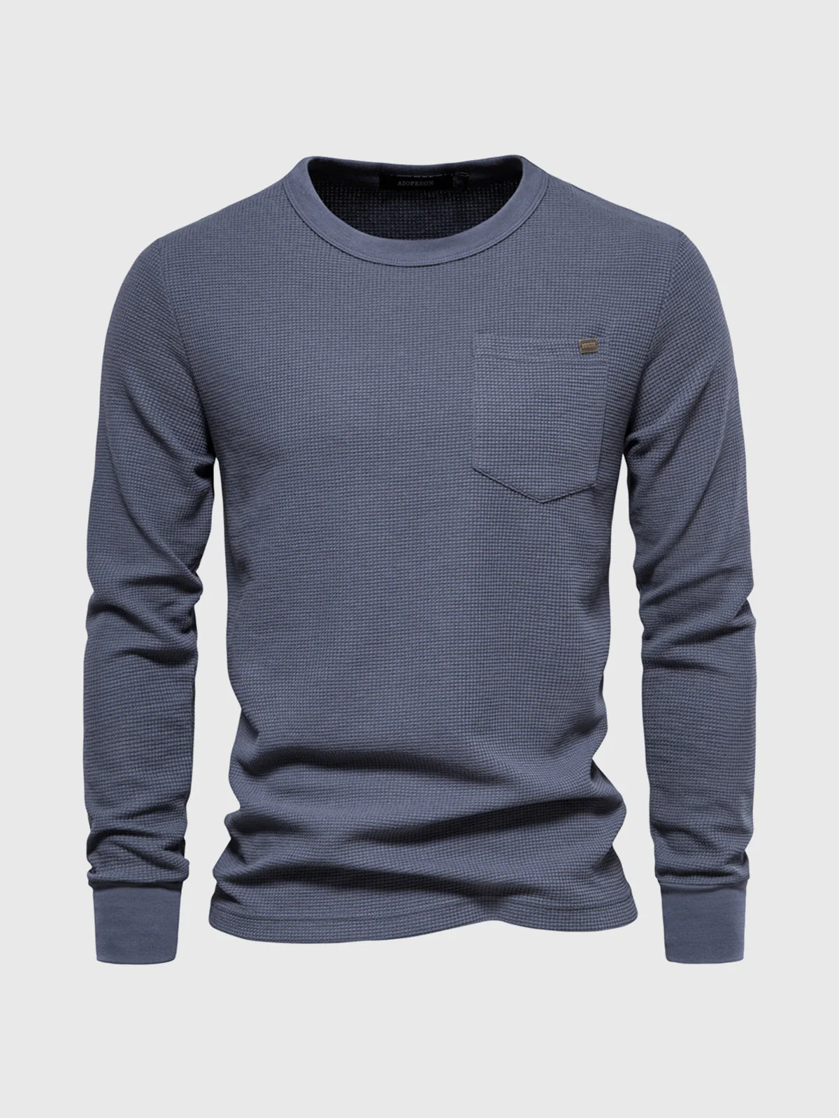 Comfy Cotton Waffle Pocket T-Shirt - Image 22