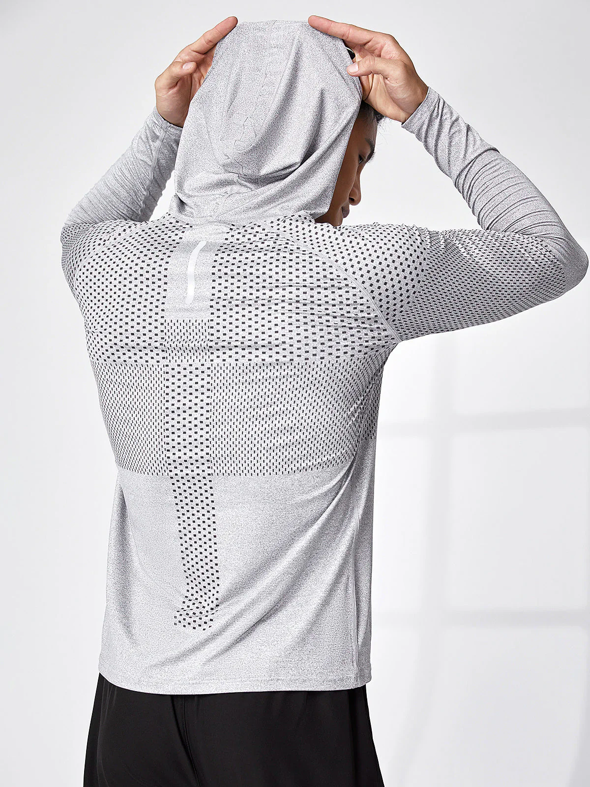 Core Hooded Performance Stretch Shirt - Image 8
