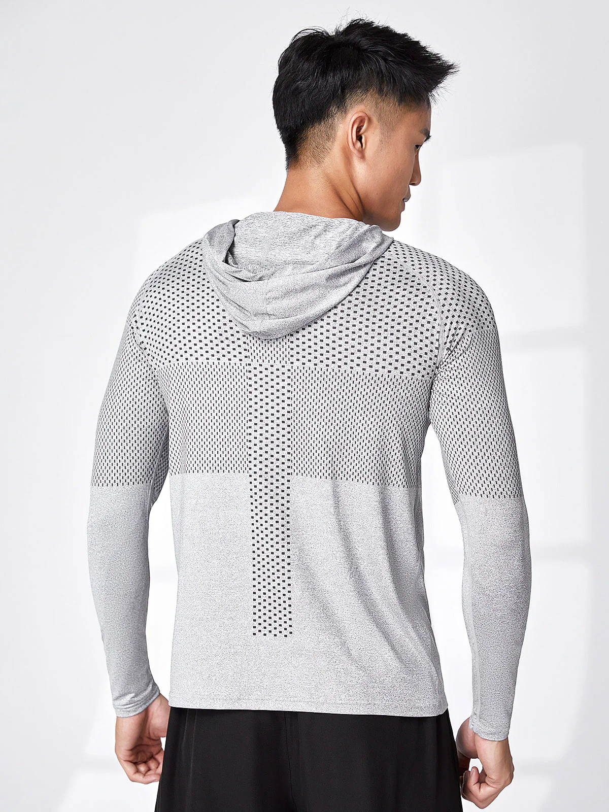 Core Hooded Performance Stretch Shirt - Image 9