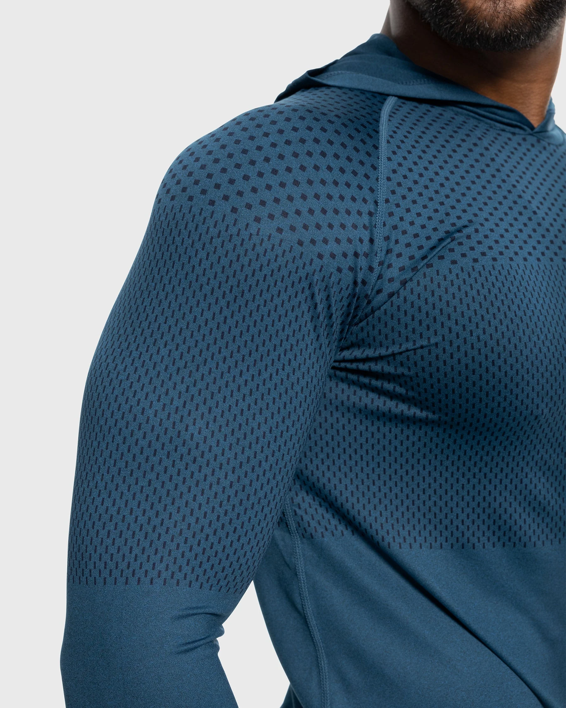 Core Hooded Performance Stretch Shirt - Image 3