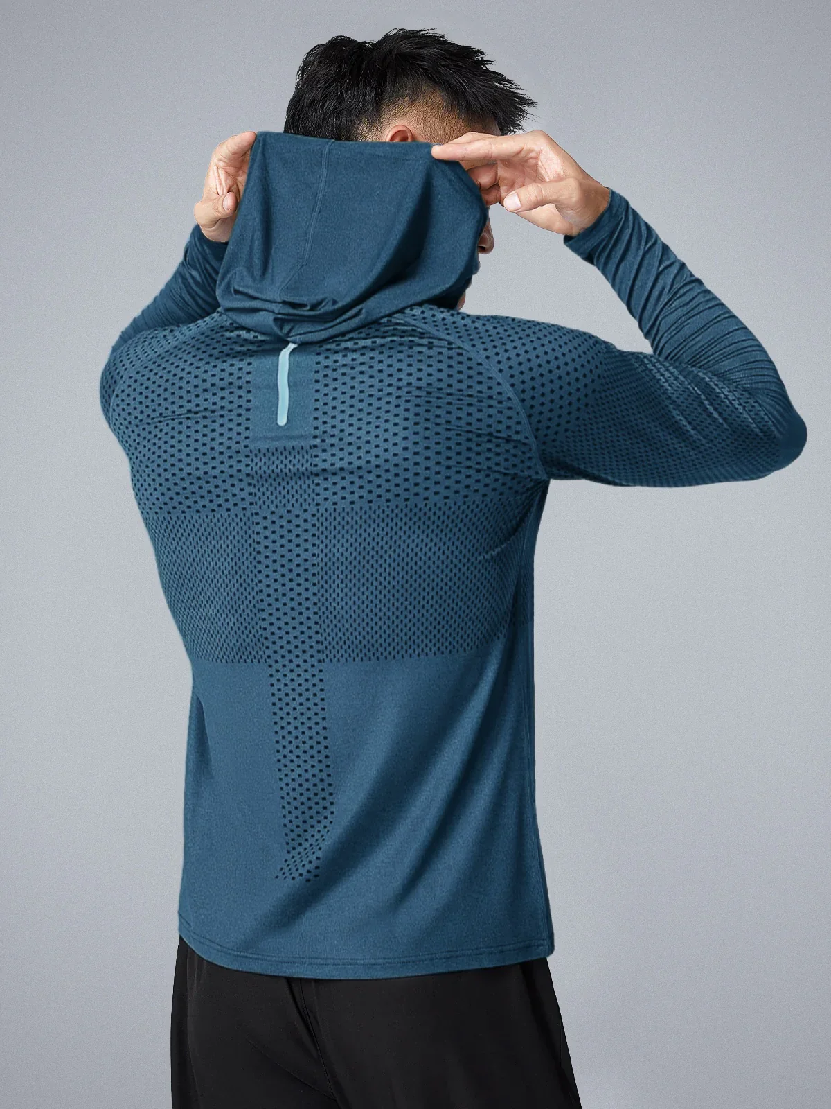 Core Hooded Performance Stretch Shirt - Image 4