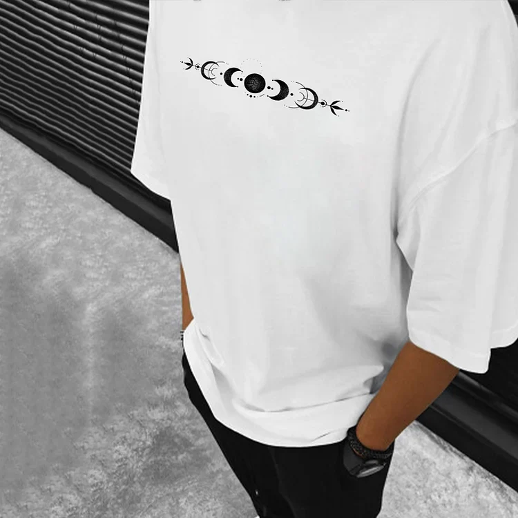 Cosmic Final Fantasy Art Illustration T-Shirt - Image 2