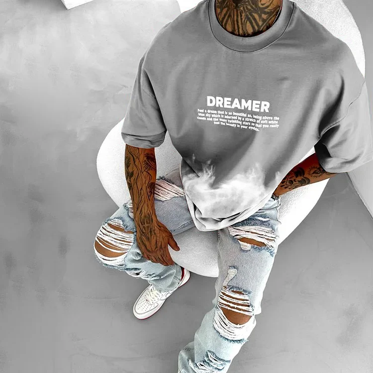 Degrade Oversize Tee - Image 13