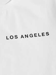 EMRG  Bear & Letter Graphic Tee & Drawstring Waist Shorts - Image 25