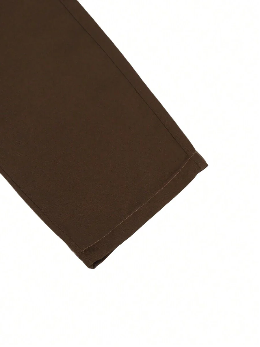 EMRG  Flap Pocket Side Drawstring Waist Cargo Pants - Image 52