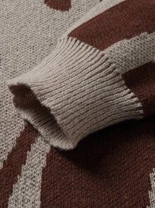 EMRG  Graphic Pattern Sweater - Image 10