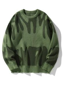 EMRG  Graphic Pattern Sweater - Image 12