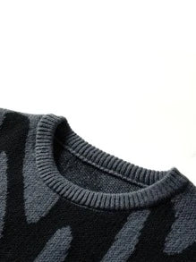 EMRG  Graphic Pattern Sweater - Image 3