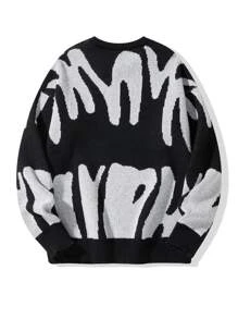 EMRG  Graphic Pattern Sweater - Image 36