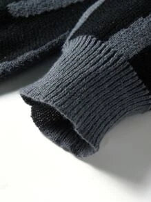 EMRG  Graphic Pattern Sweater - Image 4