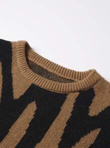 EMRG  Graphic Pattern Sweater - Image 44