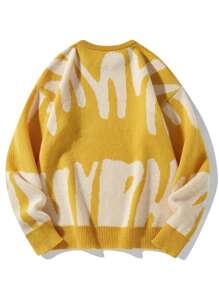 EMRG  Graphic Pattern Sweater - Image 57