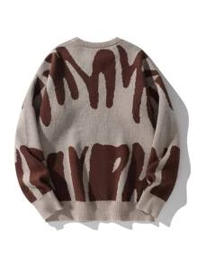 EMRG  Graphic Pattern Sweater - Image 6