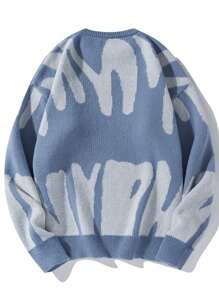 EMRG  Graphic Pattern Sweater - Image 63