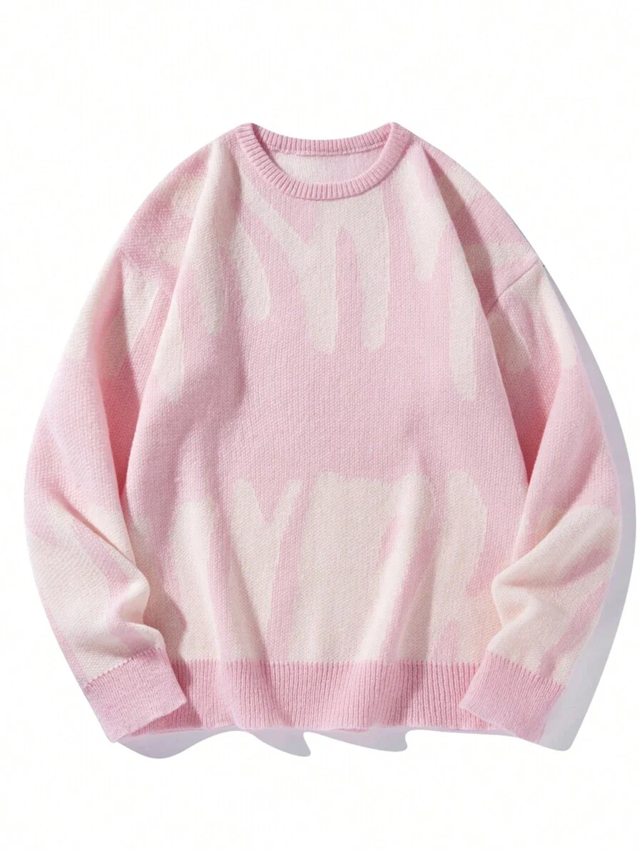 EMRG  Graphic Pattern Sweater - Image 68