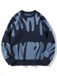 EMRG  Graphic Pattern Sweater - Image 74