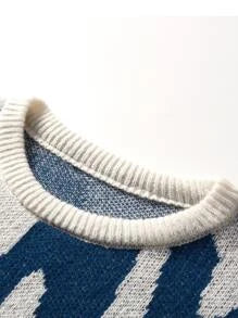 EMRG  Graphic Pattern Sweater - Image 83