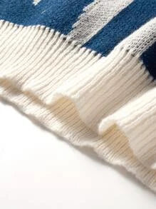 EMRG  Graphic Pattern Sweater - Image 85