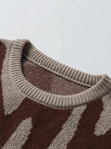 EMRG  Graphic Pattern Sweater - Image 9