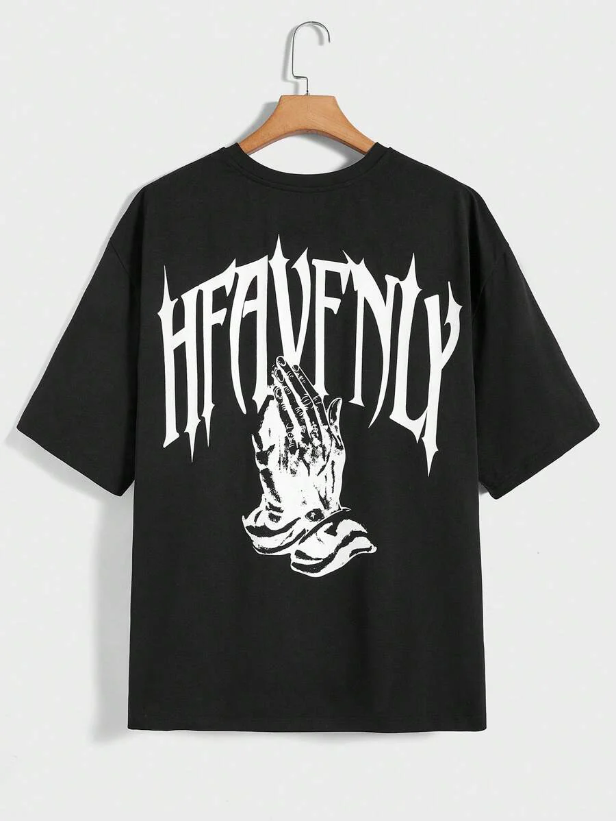 EMRG  Plus Letter Hand Graphic Tee - Image 5