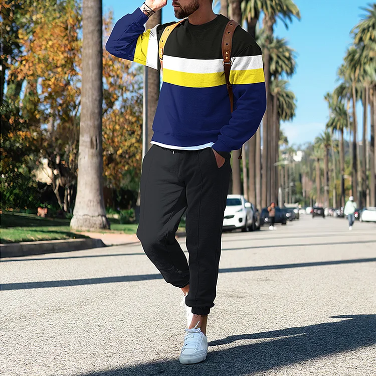 Hezekiah Sweatshirt & Sweat Pants Co-Ord