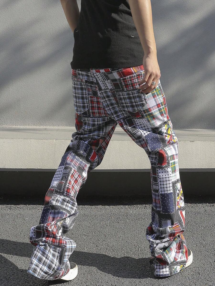 Hypemode  Allover Print Straight Leg Jeans - Image 10