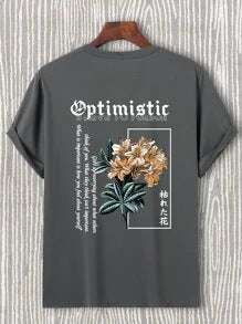 LEGND  Floral & Slogan Graphic Tee - Image 18