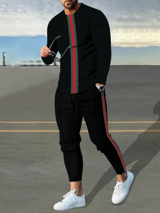 Long Sleeve Casual Two-piece Set