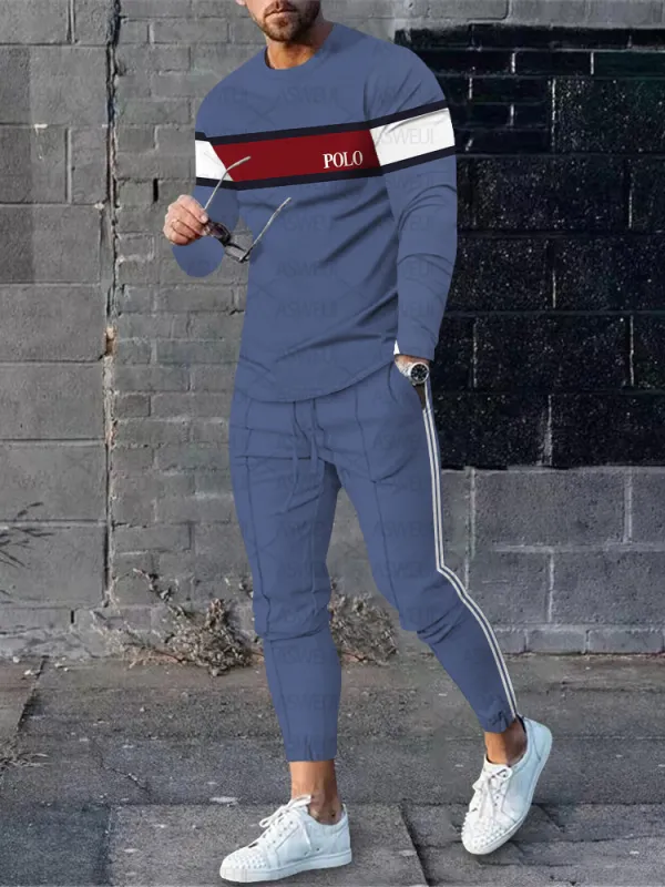 Long Sleeve Casual Two-piece Set