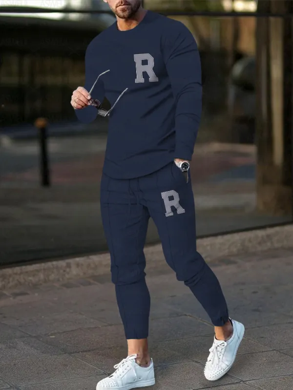 Long Sleeve Casual Two-piece Set