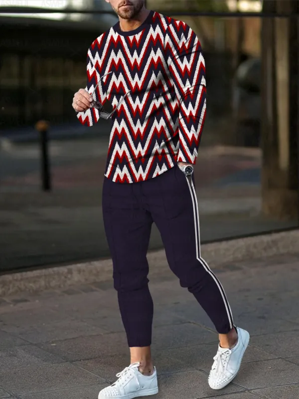 Long Sleeve Casual Two-piece Set